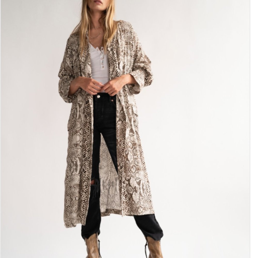 Free People Wild Nights Duster